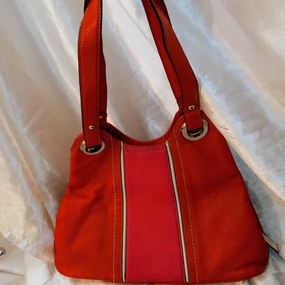 * Tignanello - LEATHER ORANGE PINK - Picture 5 of 16